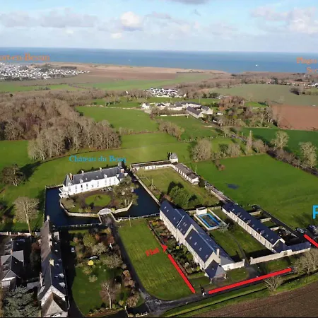 Lumineux Et Cosy Avec Jardin Vue Sur Chateau Pres Port En Bessin, Bayeux Et Omaha Commes