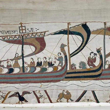 Lumineux Et Cosy Avec Jardin Vue Sur Chateau Pres Port En Bessin, Bayeux Et Omaha Apartment