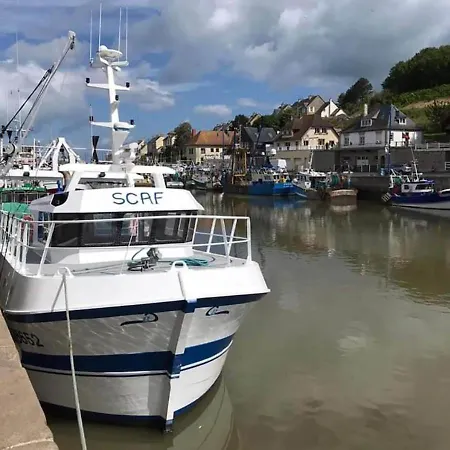 Apartmán Lumineux Et Cosy Avec Jardin Vue Sur Chateau Pres Port En Bessin, Bayeux Et Omaha Commes